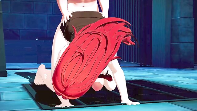 Hardcore cartoon sex - wild anime fuck fest in 3D!