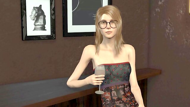 The steamy venture: guy bangs his bosss daughter in a public restroom - episode 4