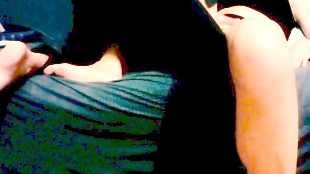 Authentic couple indulging in steamy lovemaking