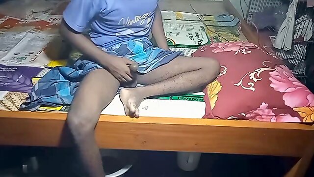 Elderly grandpa enjoys a steamy encounter with a young Indian lad