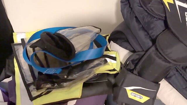 Boot, gay breath control, in English