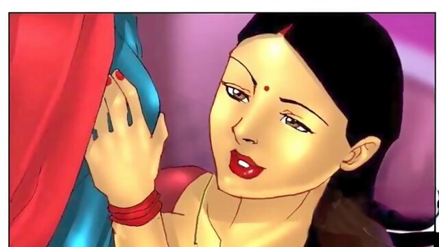 Animated hentai sex story: Hot bhabhi indulges in a wild cartoon fantasy threesome
