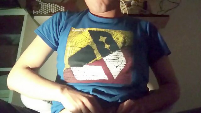 Kinky gay twink shows off his creamy size 9.5 feet in socks and bare!