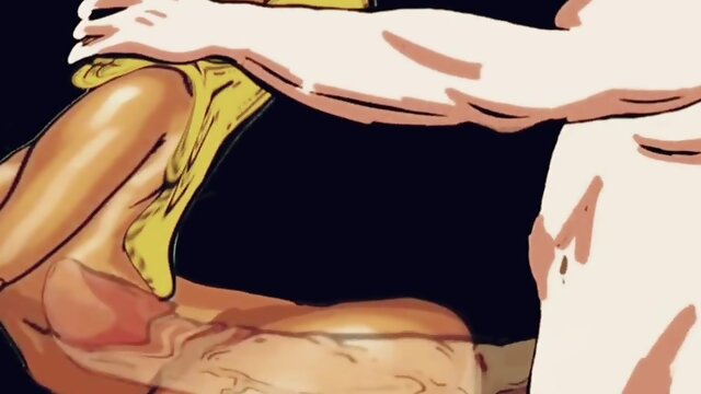 Arab Muslim girl in hijab gets pounded in the kitchen - animated porn compilation