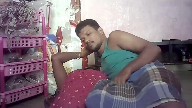 Tamil maid shows off her flexibility in various steamy positions