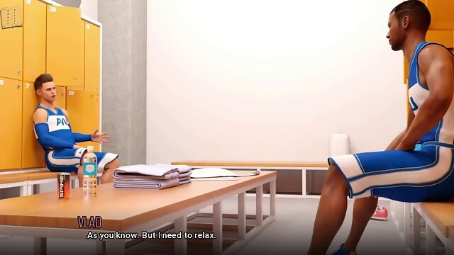 3D cartoon adult visual novel with busty brunette - hot erotic stories