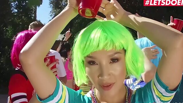 Naughty school BFFs Valentina Nappi & Abella Danger get pounded hard - Part 1