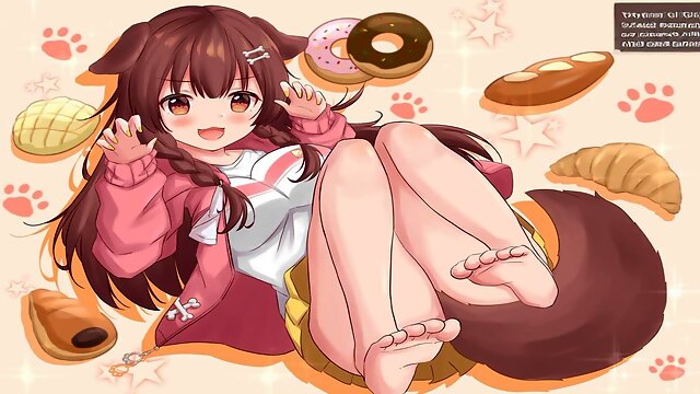 Playful puppy girl craves headpats and naughty doggy style playtime with you!