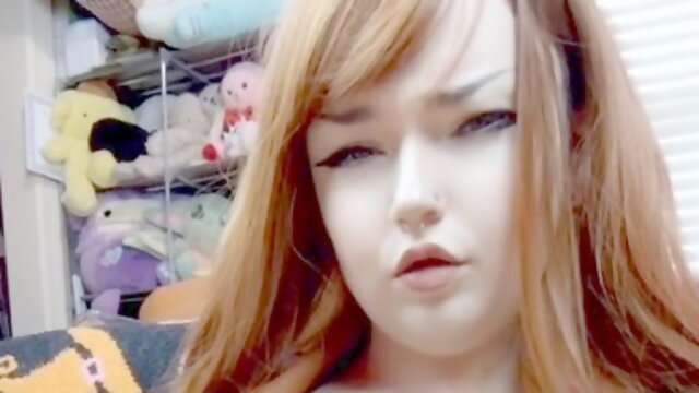 Alternative tattooed cowgirl slut rides sex machine hard to reach climax