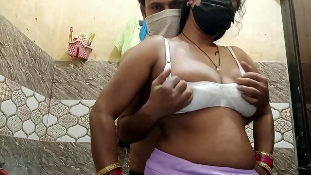 Busty Indian bhabhi from Bengal gets naughty with stepbrother in the village