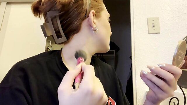 Getting ready for my booty call in sexy lingerie! Watch me prepare! Episode 1