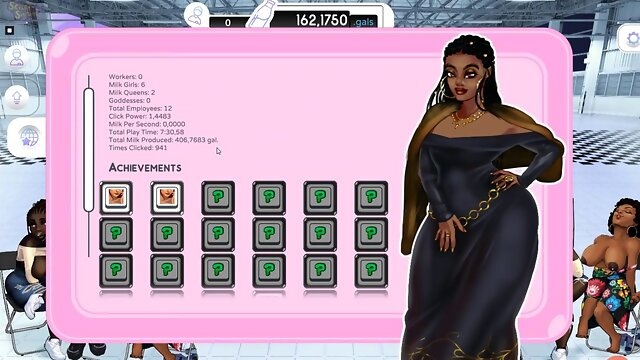 Milk Management: A Hentai Game with Busty Babes Growing Boobs