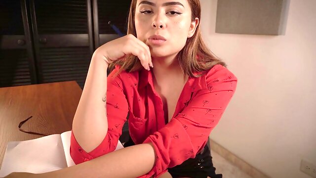 Seductive Latin teacher Mrs. Jerkings: Fuck me hard or face failure - Vico ASMR
