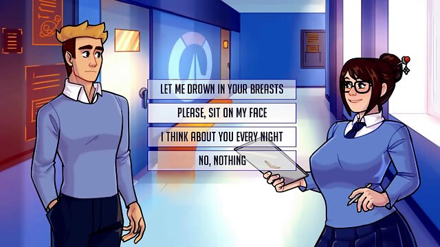 Overwatch Academy 34 - Lustful Showdown Part 40: Sombra Battles D.Va