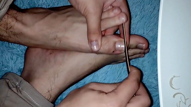 Feet adoration, large feet, and filthy socks fetish