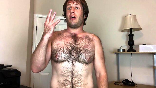 Worship and lick my sweaty nipples and chest like a good sub