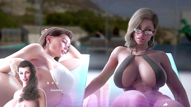 Evelyn and I becoming very intimate in Apocalust - She even lets me touch her intimate parts!