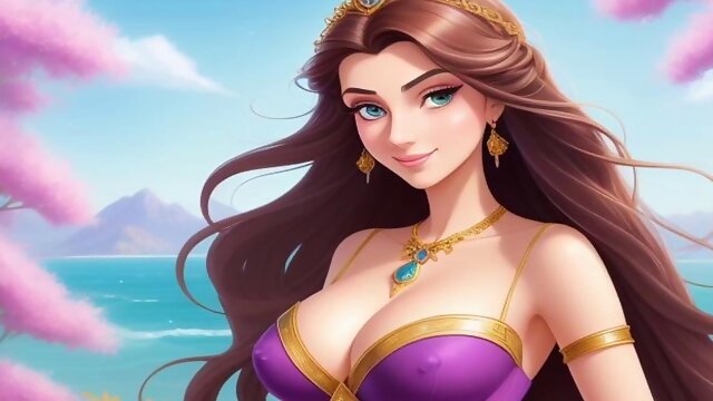 Erotic cartoon featuring Indian anime characters in a taboo threesome adventure!