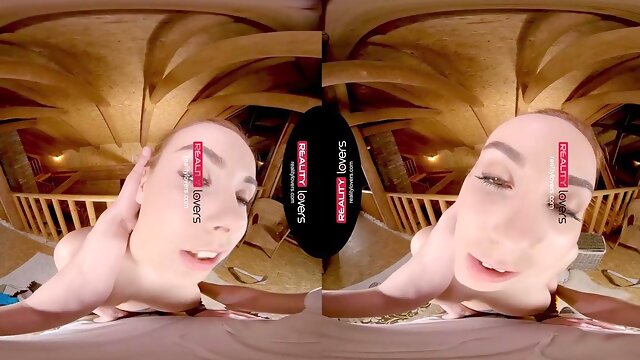 Experience the sensational redhead Red Bird in immersive virtual reality