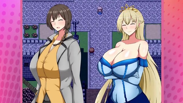 Anime milf hentai gets naughty in manga porn RPG scenarios
