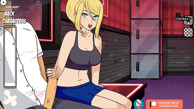 Samus Aran hentai adventure: glory hole gaming fun