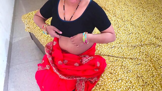 Beautiful Indian couple indulges in hardcore sex with young village bhabhi