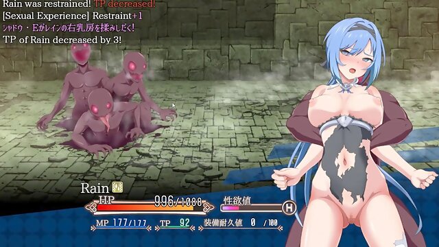 Cumshots, sadism & masochism, anime