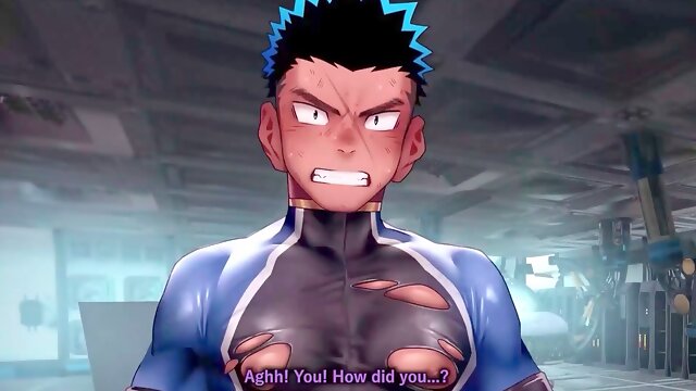 Battle Blaze - Blue Side: Intense anal pounding and messy creampies in manga porn ecstasy!