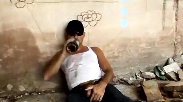 FilthyPissPlay.com - Freaky gay wanks and pisses all over in intense kinky play