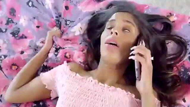 Dad Punishes Step-daughter