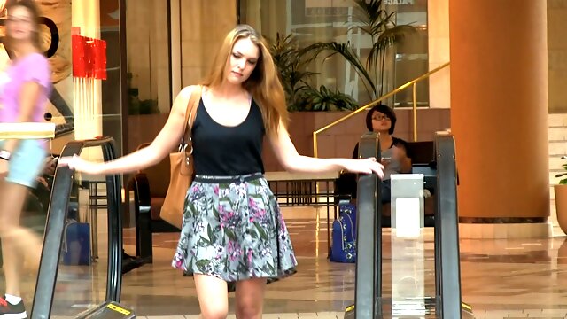 Homemade video of Mikayla with natural tits fingering herself