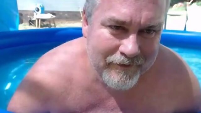 Naked Pool Dad 2