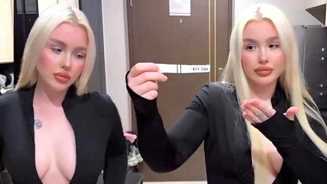 Tricherie, Femdom, Blondie, Sperme Dans La Bouche