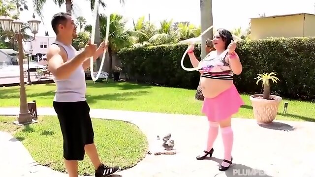 Im Freien, Bbw Anal, Strümpfe