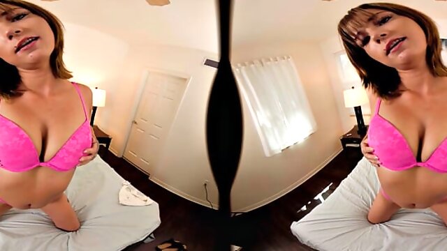 FORBVR - Your Naughty Stepdaughter Carolina Sweets Gives You A Special Surprise For Stepfathers Day