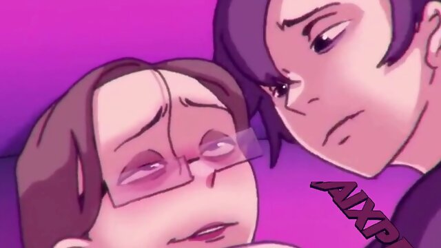 Stepmom with big natural tits stars in a cartoon fantasy