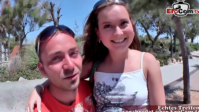 Genommen Zum Ficken, Deutsch, Im Freien, Großer Schwanz