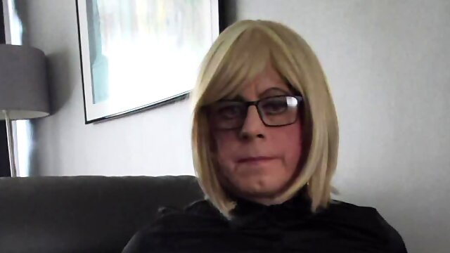 Sissy Mature Crossdresser, Homemade, Amateur