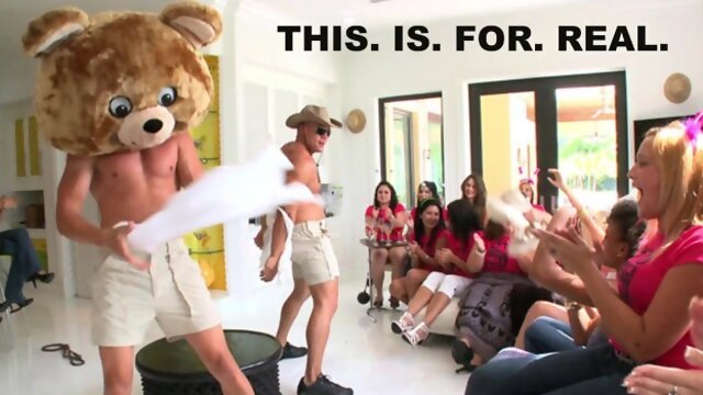 Dancing Bear - male stripper action
