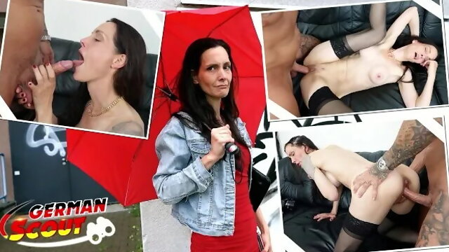 Skinny Austrian Mature Mia Moon Talk to First Casting Fuck