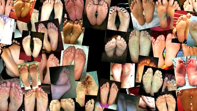 Ticklish slave on bondage table