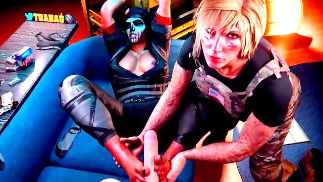 Sfm porn , lara croft , r6 , overwatch