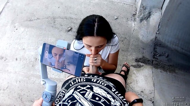 Asked Me To Film Her Cock Sucking Skills