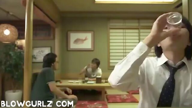 Asian babe fucked in the back