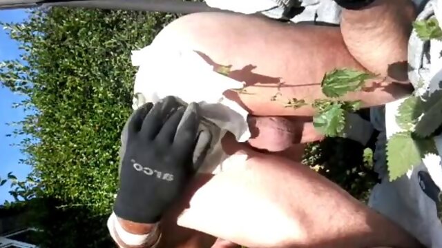 RAW NETTLES RAMMED UP MY ASS HOLE BDSM