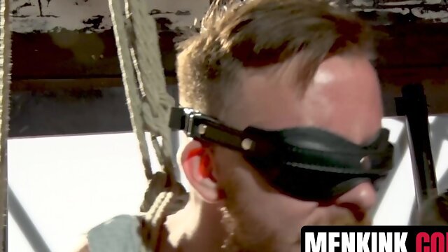 Tyler Castle plays dirty with Luke Hudsons hairy pussy