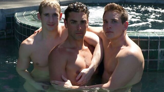 Mason Wyler, Dylan McLovin & Jeremy Bilding finish with cum eating