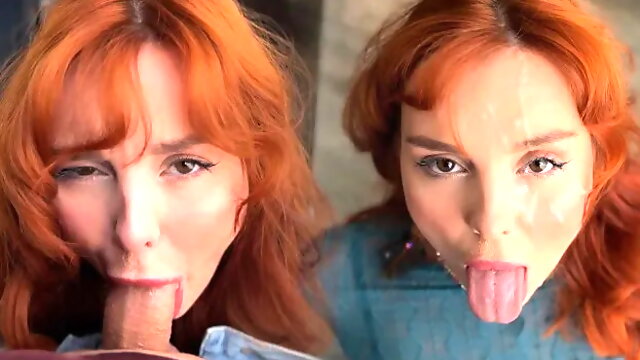 Хочешь Я Сниму С Тебя Штаны И Ты Кончишь Рыжей Шлюхе В Рот?