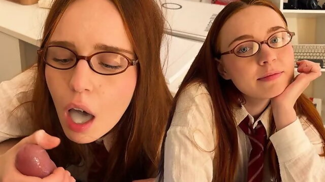 Étudiante, Lunettes