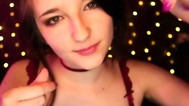 AftynRose ASMR - Before bed kisses and licks